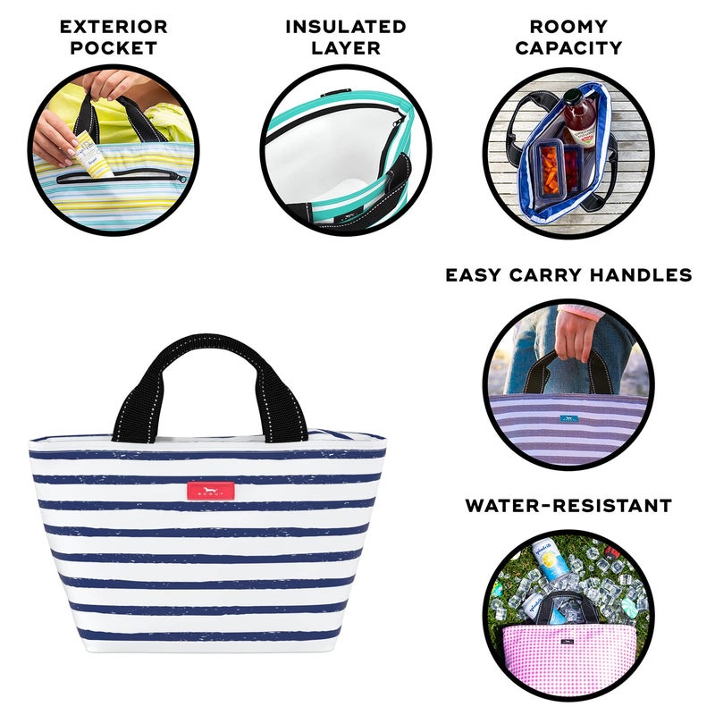 SCOUT Nooner Lunch Box - Lightweight  Adult lunch box  Insulated Lunch Bag with Outside Zip Pocket  Cooler For Women - Everyday  Beach Cooler - Image 2